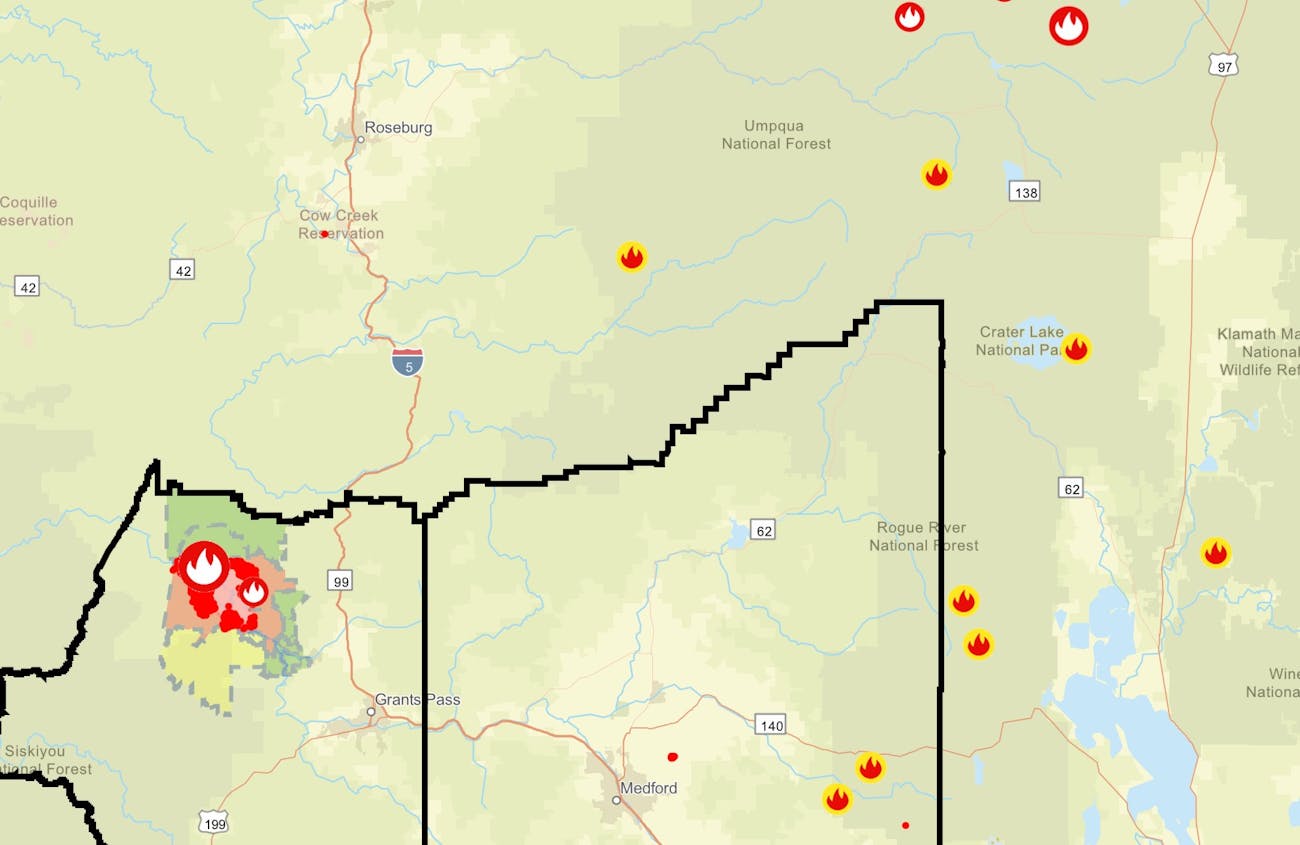 6 New Fires Start in Douglas County